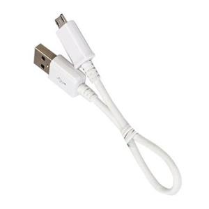 کابل شارژ پاور بانک Samsung microUSB 20cm