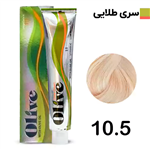 رنگ مو الیو بلوند طلایی خیلی روشن olive شماره 10.5