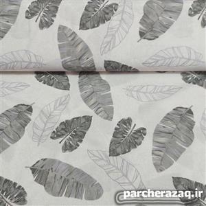 پارچه ملحفه ای طرح برگ کاغذی روشن