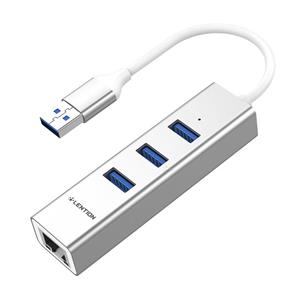 هاب 4 پورت LENTION USB-A سری CLOUD ALAمدل H23-0.5M