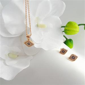 نیم ست زنانه وای اس ایکس طرح چشم کد RS-736