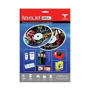 کاغذ پشت چسب دار مات نواجت سایز A4 بسته 100 برگی