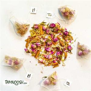 چای معطر و نشاط آور تیبگ هرمی 16عددی