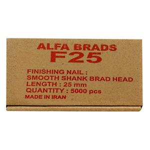 میخ اسکا آلفا مدل F25 بسته 5000 عددی