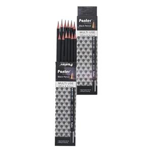مداد مشکی پنتر Panter Strips/BP114-4 بسته ۱۲ عددی