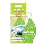 خوشبوکننده کارتی مخصوص خودرو آرئون Areon مدل Mon با رایحه Mountain Fresh