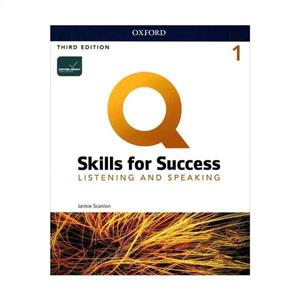 Q Skills For Success Listening And Speaking 1 Third Edition کیو اسکیلز فور ساکسس لیسنینگ اند اسپیکینگ یک ویرایش سوم