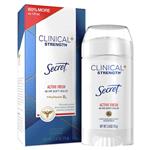 مام کرمی سکرت زنانه سری کلینیکال مدل اکتیو فرش Secret Clinical وزن 45 گرم