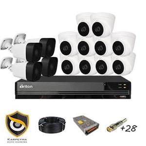 پکیج دوربین مداربسته ارزان 14 عددی | خرید پک دوربین مداربسته