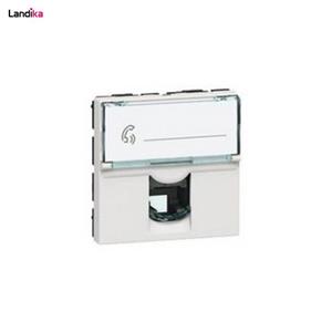 پریز تلفن دوRJ11 ماژول موزاییک لگراند کد078731