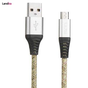 کابل تبدیل USB به microUSB تسکو مدل TCA 98N طول 1 متر
