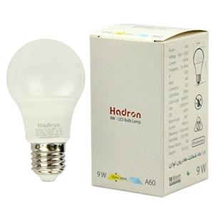 لامپ حبابی LED هادرون Hadron A60 E27 9W 