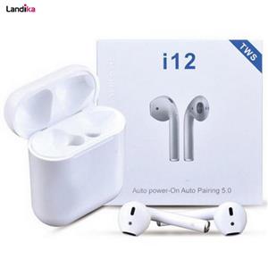 هدفون بی‌سیم مدل i12 - TWS