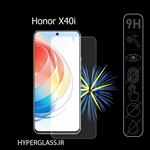 گلس محافظ صفحه نمایش نانو بلک اورجینال گلس گوشی آنر Honor X40i