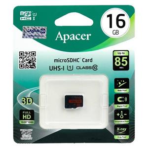 رم میکرو ۱۶ گیگ اپیسر Apacer R85 U1 C10 85MB/s