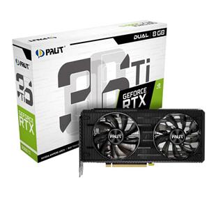 کارت گرافیک پلیت مدل Dual GeForce RTX 3060 Ti LHR حافظه 8GB