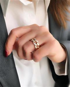 انگشتر کارتیر نگین دار ژوپینگ