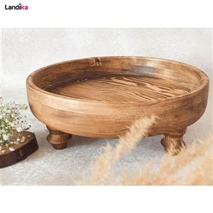 میوه خوری گرد چوبی 