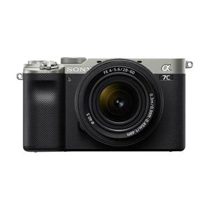 دوربین عکاسی بدون آینه سونی Sony a7C Mirrorless Camera with 28-60mm Lens نقره ای