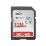 کارت حافظه اس دی سندیسک SD Sandisk 128GB 140mb/s Ultra