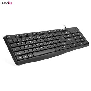 کیبورد با سیم وریتی مدل Verity V-KB6124