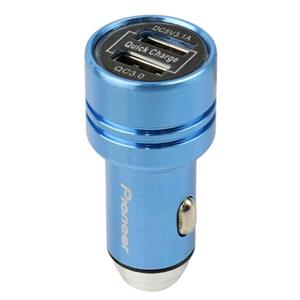 شارژر فندکی فست شارژ Pioneer Jet 3.1A QC3 PD