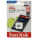 رم میکرو ۱۲۸ گیگ سن دیسک SanDisk Ultra U1 C10 100MB/s