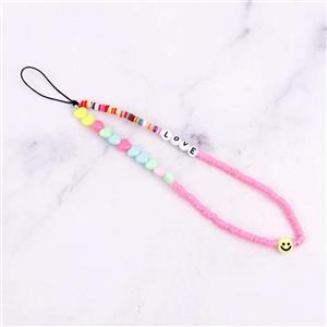 آویز فلش و موبایل فیمو قلب رنگی