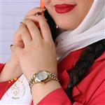 ساعت هامان زنانه طرح پروانه کد 1107/1 L