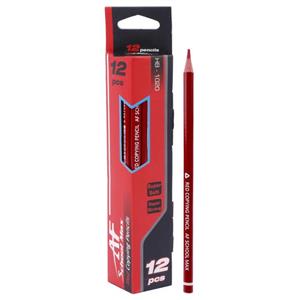 مداد قرمز اسکول مکس School Max HB-1020 بسته ۱۲ عددی