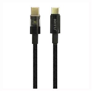 کابل تبدیل فست شارژ Nitu NC143 Type-C to Type-C 60W 1m
