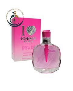 عطر ادکلن آی لاو لومانی پاریس کریستال کات LOMANI I LOVE CRISTAL CUT EDP 