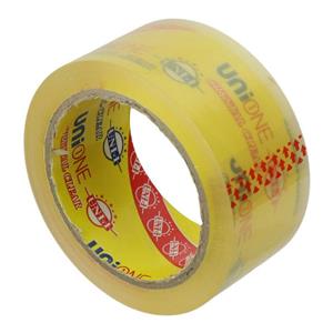 چسب پهن بی صدا شیشه ای UNI.1 Crystal Clear 5cm