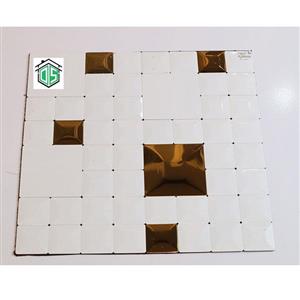 کاشی گالوانیزه استیل شاین کد Aj6008