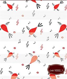 پرده زبرا کودک ماهی قرمز کد 1-10332