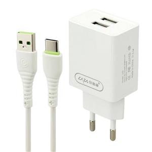 شارژر 2.4 آمپر برند Caza مدل u30&kit