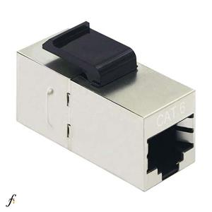 برل شبکه فلزی RJ45 کوپلر شیلدار دار CAT6