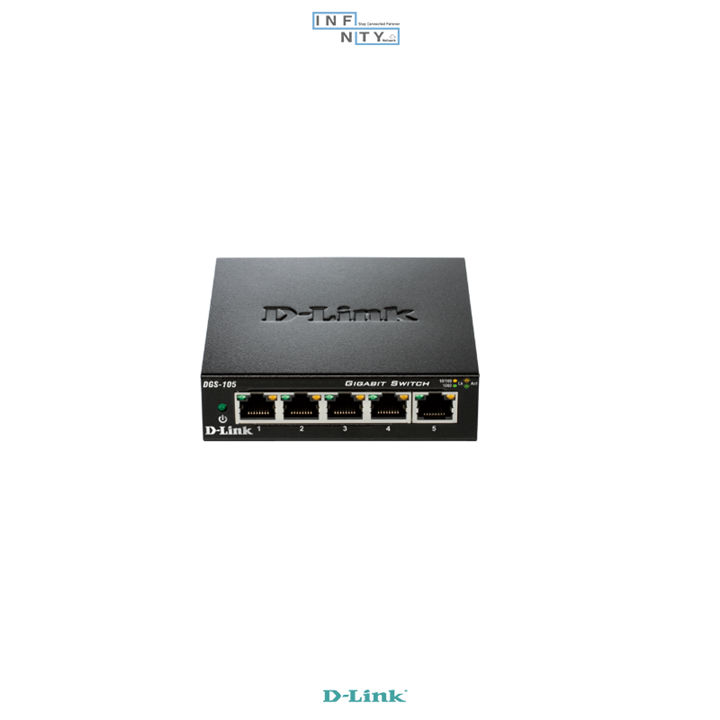 Switch: D-Link 5-Port Unmanaged DGS-105