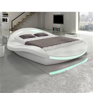 تخت خواب گرد نابی تک - مدل گلشن - 200 * 200