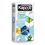 کاندوم ضد قارچ و حساسیت کاپوت KAPOOT مدل CLASSIC FUNGLESS بسته12عددی