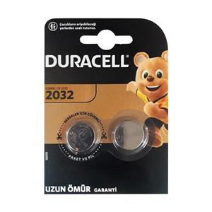 باتری سکه ای مدل  Duracell - CR2032