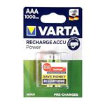 باتری نیم قلمی قابل شارژ مدل Varta - ACCU AAA2