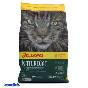 غذای خشک گربه جوسرا مدل new naturecat وزن 2 کیلوگرم