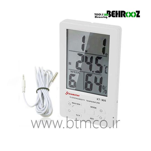 Sinometer Ruzgar قیمت و خرید دماسنج و رطوبت سنج محیطی سینومتر مدل SINOMETER KT-905