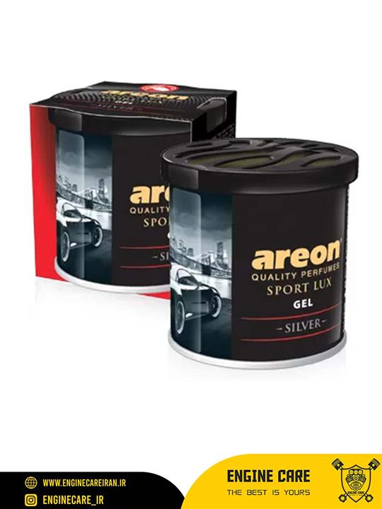 Ароматизатор в железной банке AREON GEL CAN SPORT LUX Silver/Серебро (704-GSLB-02)