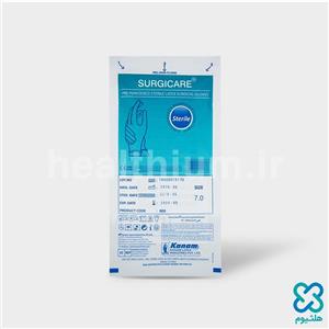 دستکش جراحی لاتکس استریل پودر دار سرجی کر