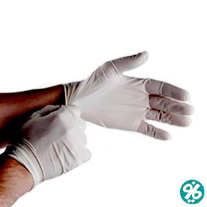 دستکش جراحی کم پودر در سایزبندی