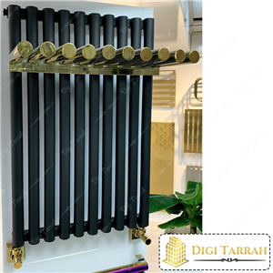 حوله خشک کن استیل کد ۰۱