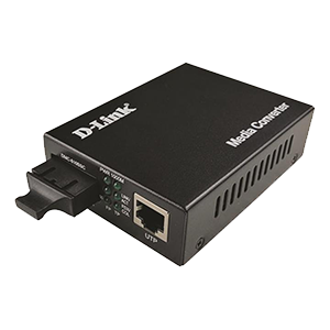 مبدل مدیاکانورتر Media Converter برند D Link مدل DMC 810SSC 