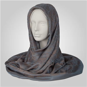 روسری ژاکارد طرح دیور